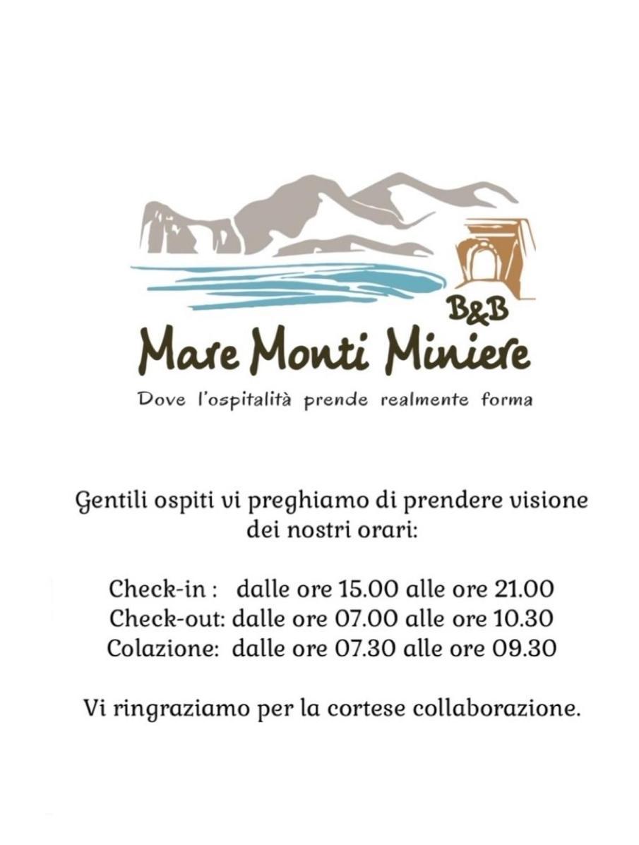 B&B Mare Monti Miniere 이글레시아스 외부 사진